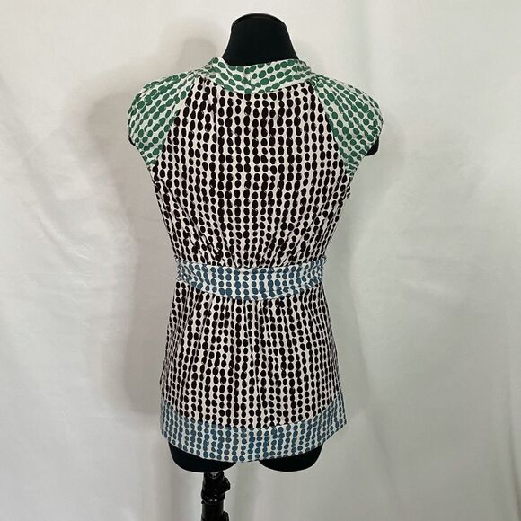 BCBGMAXAZRIA Polka Dot Blouse - Women’s M - Picture 2 of 7